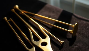 Tuning forks on velvet illustrate How to Stop Negative Self-Talk, Rewire Inner Voice