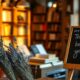 Independent bookshop counter with thank-you tray showing how to build a loyal customer base without discounts
