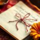 Handwritten letter and marigold on bandhani fabric evoking a Gujarati love story