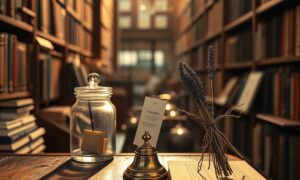 Independent bookshop counter with welcome bell showing how to build a loyal customer base