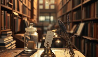 Independent bookshop counter with welcome bell showing how to build a loyal customer base