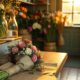 Independent florist shop counter with wrapped bouquet showing how to keep customers coming back to a small business