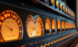 Vintage analog meters and gauges illustrating how to measure digital marketing campaign success