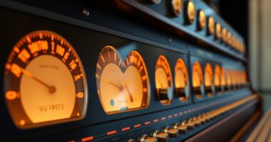 Vintage analog meters and gauges illustrating how to measure digital marketing campaign success