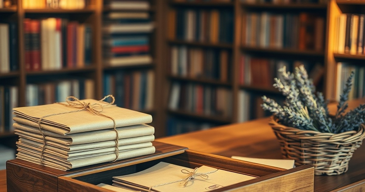 Independent bookshop counter with wrapped parcels showing best ways to monetize a personal development blog
