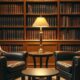 Two facing armchairs in a library illustrating customer retention coach vs business coach choice